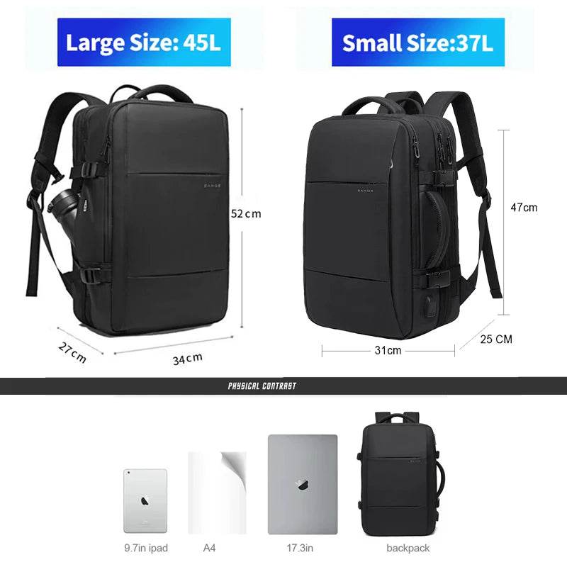 17.3" Expandable Waterproof Laptop Backpack by Snagg A Backpack