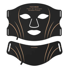 7 Color LED Face & Neck Mask – Wireless Red Light Therapy Device