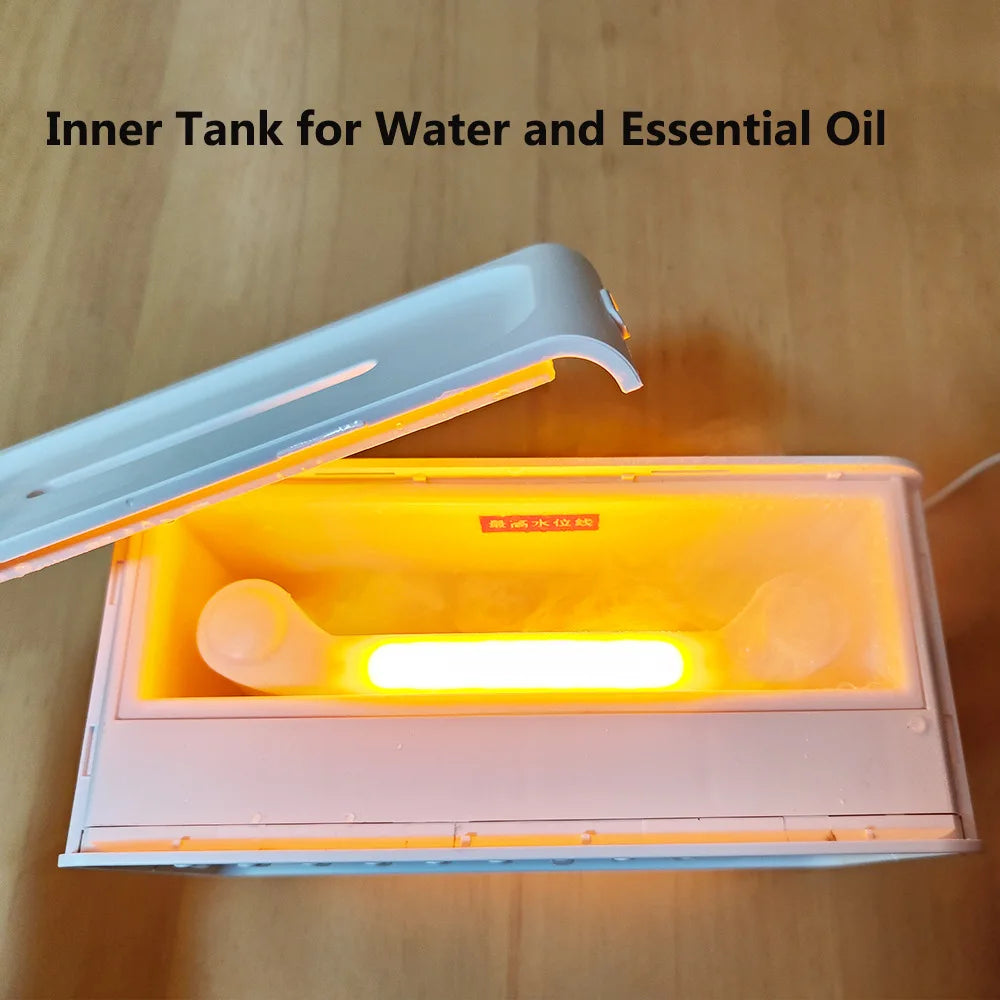 Bluetooth White Noise Machine with Aroma Diffuser, Humidifier & Night Light by Snagg A Diffuser