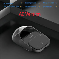 Detachable Wireless Air Mouse with Touchpad Featuring AI Voice Control, Recording & ChatGPT Integration by Snagg An Air Mouse