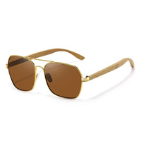 Fashion Retro Metallic Square Sunglasses by Snagg It Sunglasses