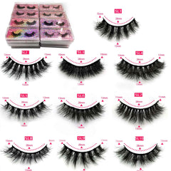 Professional 3D Faux Mink Eyelash Collection – Bulk Wholesale Custom Series