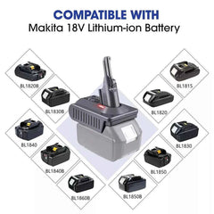 Makita 18V battery adapter for Dyson V7 and V8 vacuums – image 3