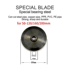 Stainless steel roller-type pipe cutter – image 7