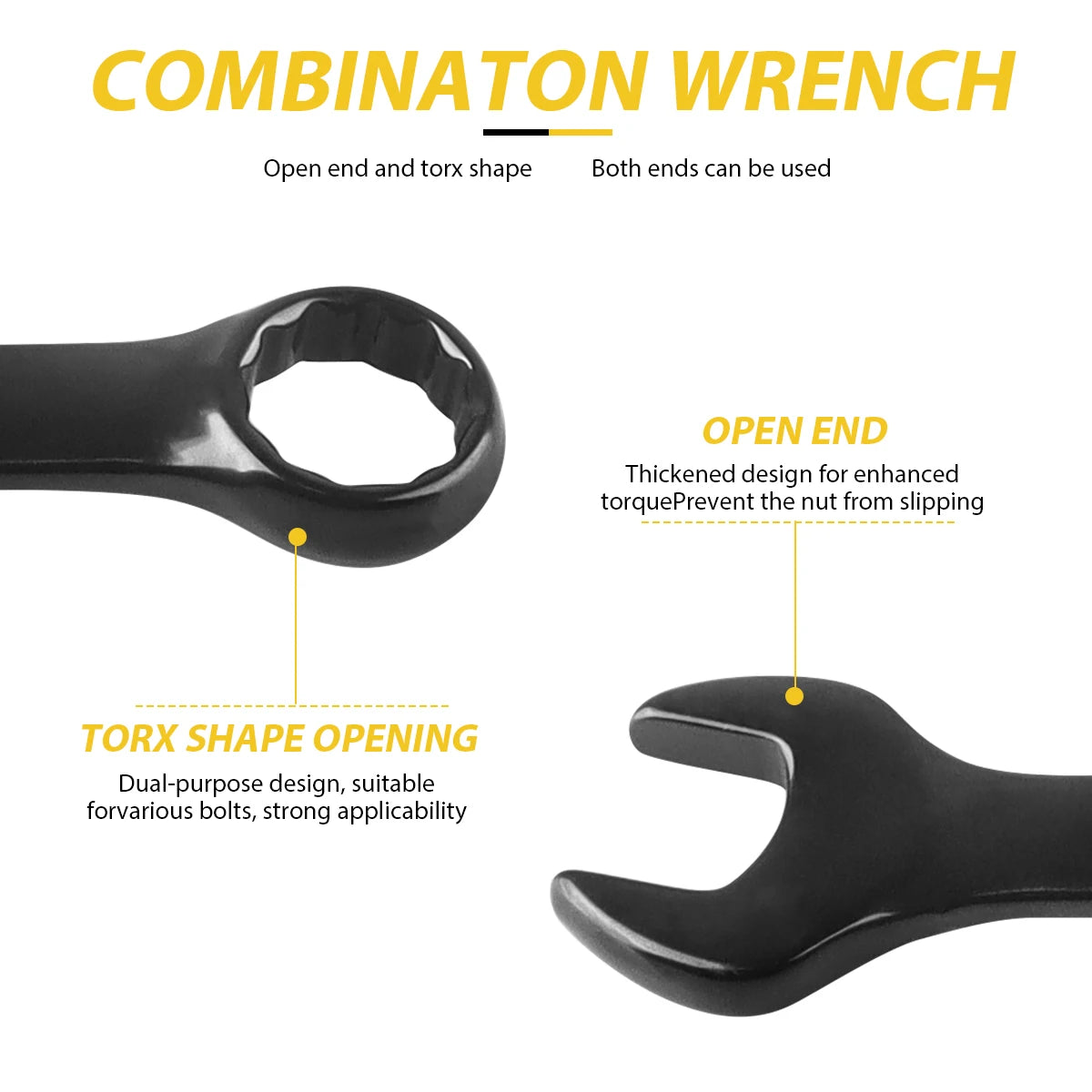 Metric Combination Wrench Set – 6–24mm by Snagg A Wrench Set