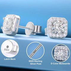 0.5–2CT Moissanite Fang Stud Earrings - SnaggIt