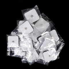 Electric TENS EMS Electrode Pads – Reusable Gel Therapy Replacement Pads