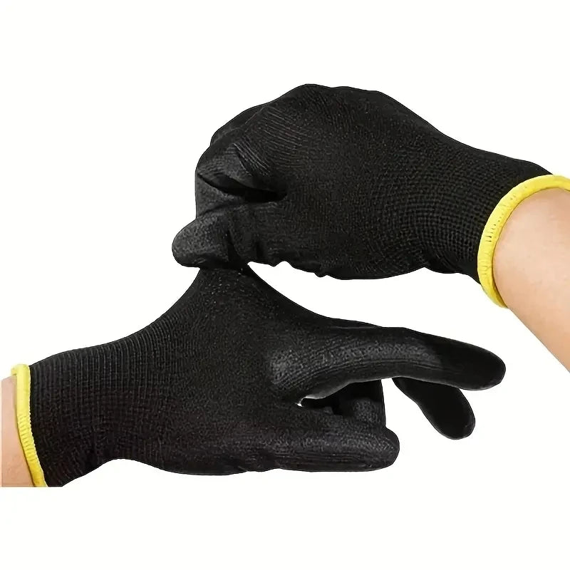 12 Pairs Protective Work Gloves by Snagg A Gloves