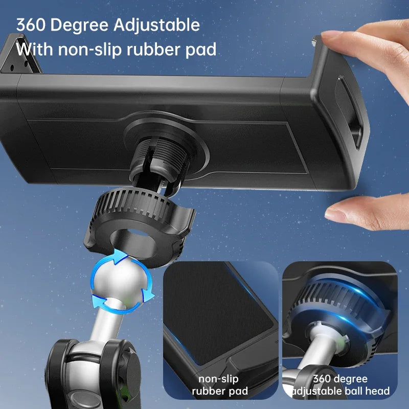 Aluminum Alloy Car Tablet Support 360° Rotation by Snagg A Tablet Holder