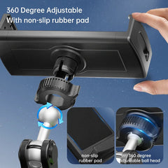 Aluminum Alloy Car Tablet Support 360° Rotation by Snagg A Tablet Holder