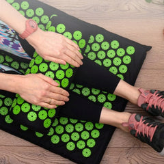 Long Body Acupressure Mat Set | Full Body Lotus Flower Stimulation