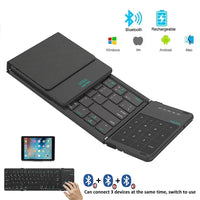 Folding Bluetooth Keyboard With Touchpad For IOS Android Tablets by Snagg A Wireless Keyboard