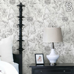 Floral Modern Waterproof Wallpaper by Snagg A Wallpaper
