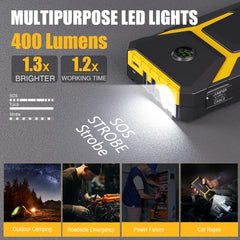 Compact 12V car jump starter and power bank – image 7