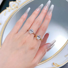 3ct Oval Moissanite Ring - SnaggIt