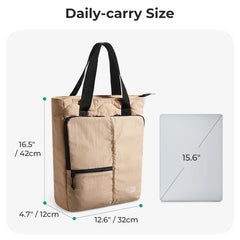 Women's Laptop Tote Bag 15.6" – Large Capacity College & Commuting Handbag for Work & University