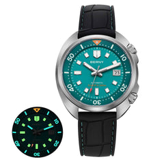 BERNY 20ATM Diver Watch – Fluororubber Strap - SnaggIt