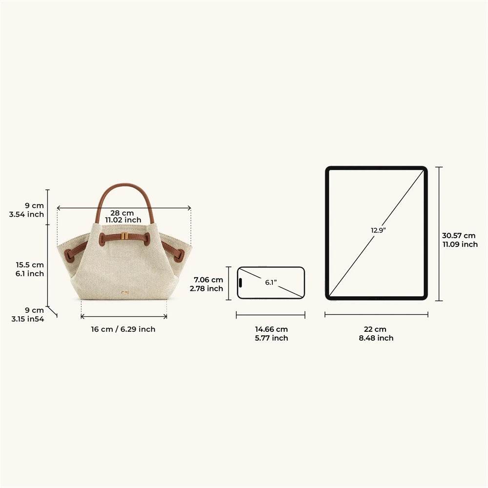 2025 Canvas & Vegan Leather Bag - SnaggIt