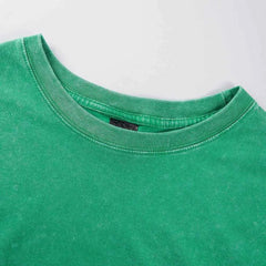 Women's TV Show Inspired Washed T-Shirt | Cotton Oversize Soft Summer Street O-Neck Casual Top