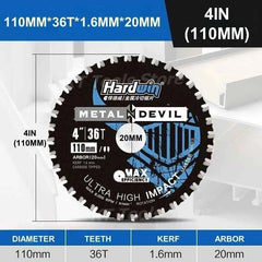 Industrial Carbide Tipped Cold Saw Blade | Precision Metal Cutting Disc for Steel, Angle Iron & Conduit