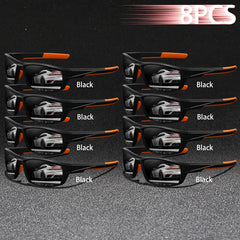 8PCS UV400 Safety Outdoor Sport Sunglasses by Snagg It Sunglasses