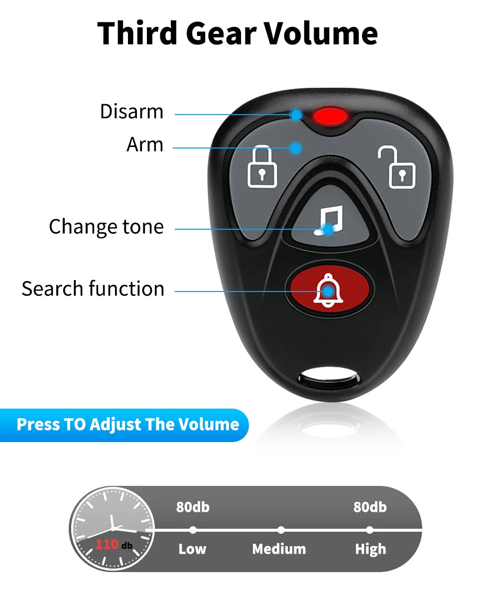 Wireless Motorcycle Alarm by Snagg A Motorcycle Alarm
