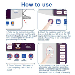 EMS TENS Muscle Stimulator – 4-Channel Electrotherapy Pain Relief Device