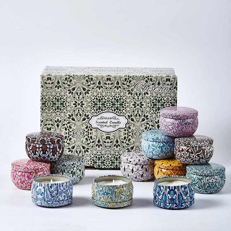 12pc Scented Soy Candles Set by Snagg A Candle