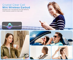 ANC Wireless Earbuds – Bluetooth 5.3 TWS Earphones with 40dB Noise Cancelling by Snagg An EarBud