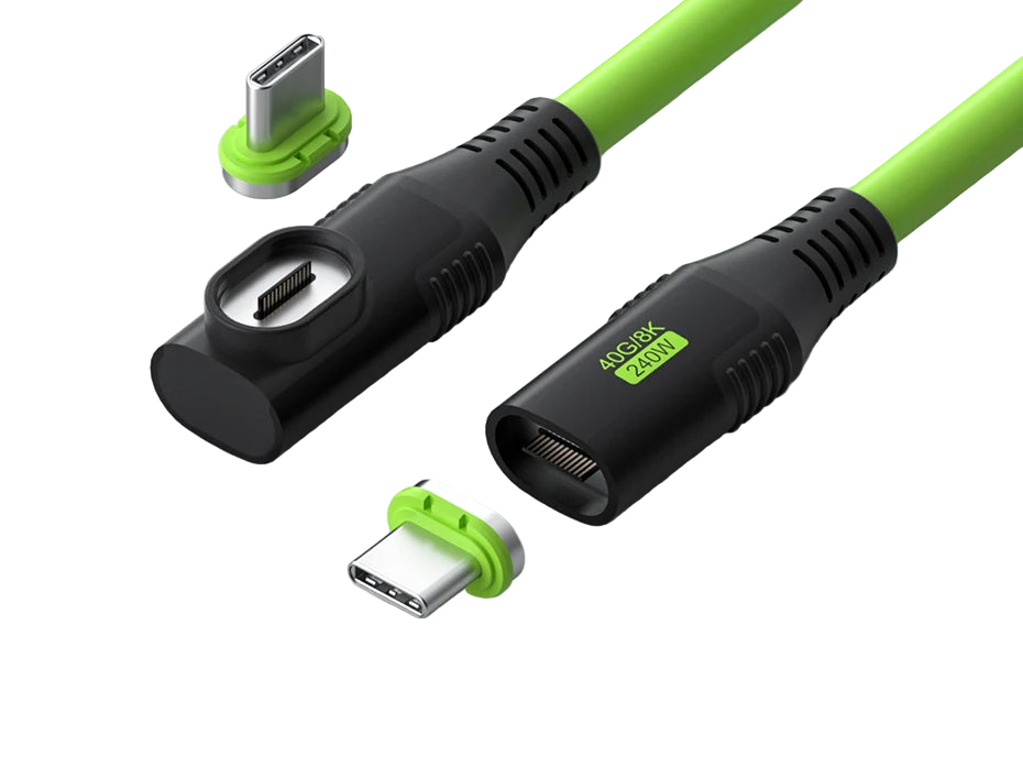 USB-C Magnetic Fast Charging Cable 240W by Snagg A Charging Cable