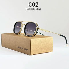 Square Punk Steampunk Sunglasses by Snagg A Shades
