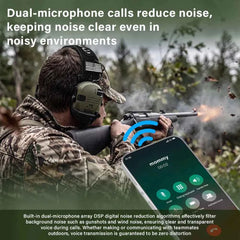 Electronic tactical shooting earmuffs – image 4