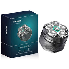 6D Magnetic Floating Head Shaver – Professional IPX6 Waterproof Bald Head & Beard Shaving System