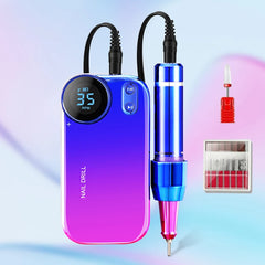 Professional 35,000 RPM Ultra Portable Electric Nail Drill – 4500mAh High-Capacity Rechargeable Manicure Station