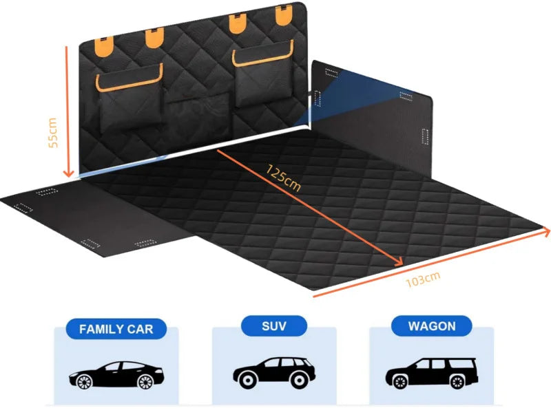 Waterproof Dog Car Seat Cover by Snagg A Dog Seat Cover