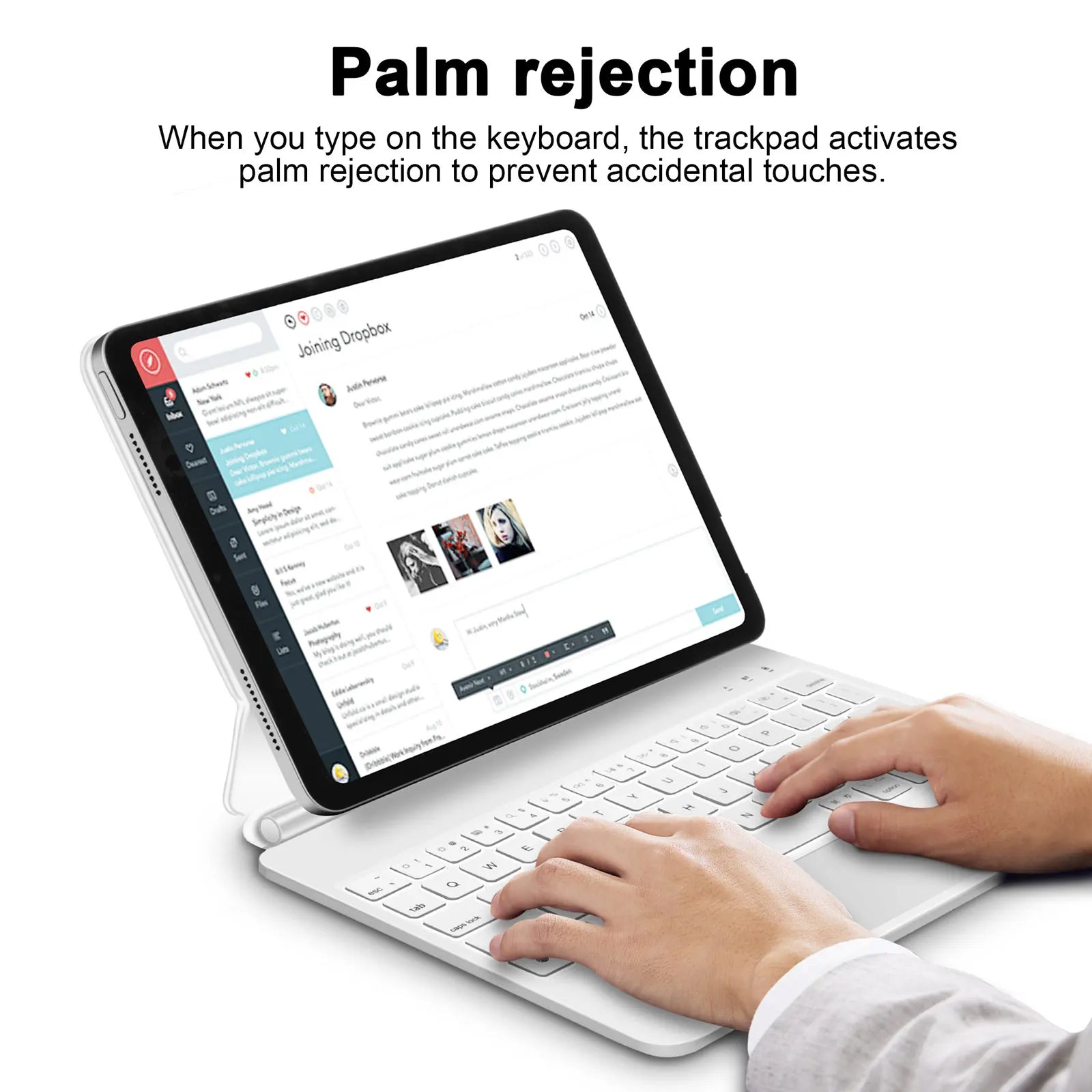 Magic Keyboard for iPad Series by Snagg A Wireless Keyboard