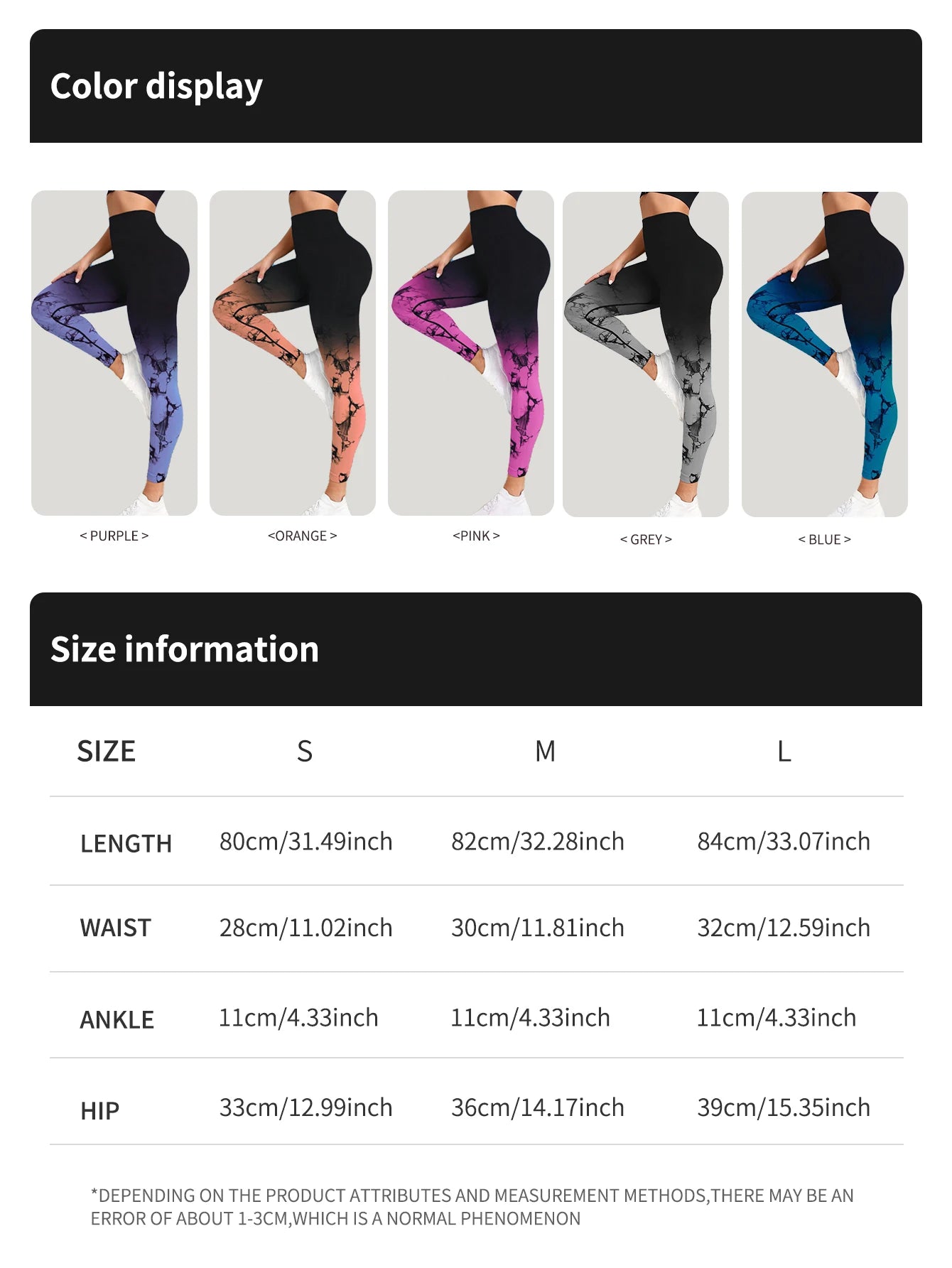 Tie-Dye Seamless Yoga Pants by Snagg A Pant