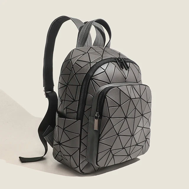 Geometric Holographic Backpack by Snagg A Backpack