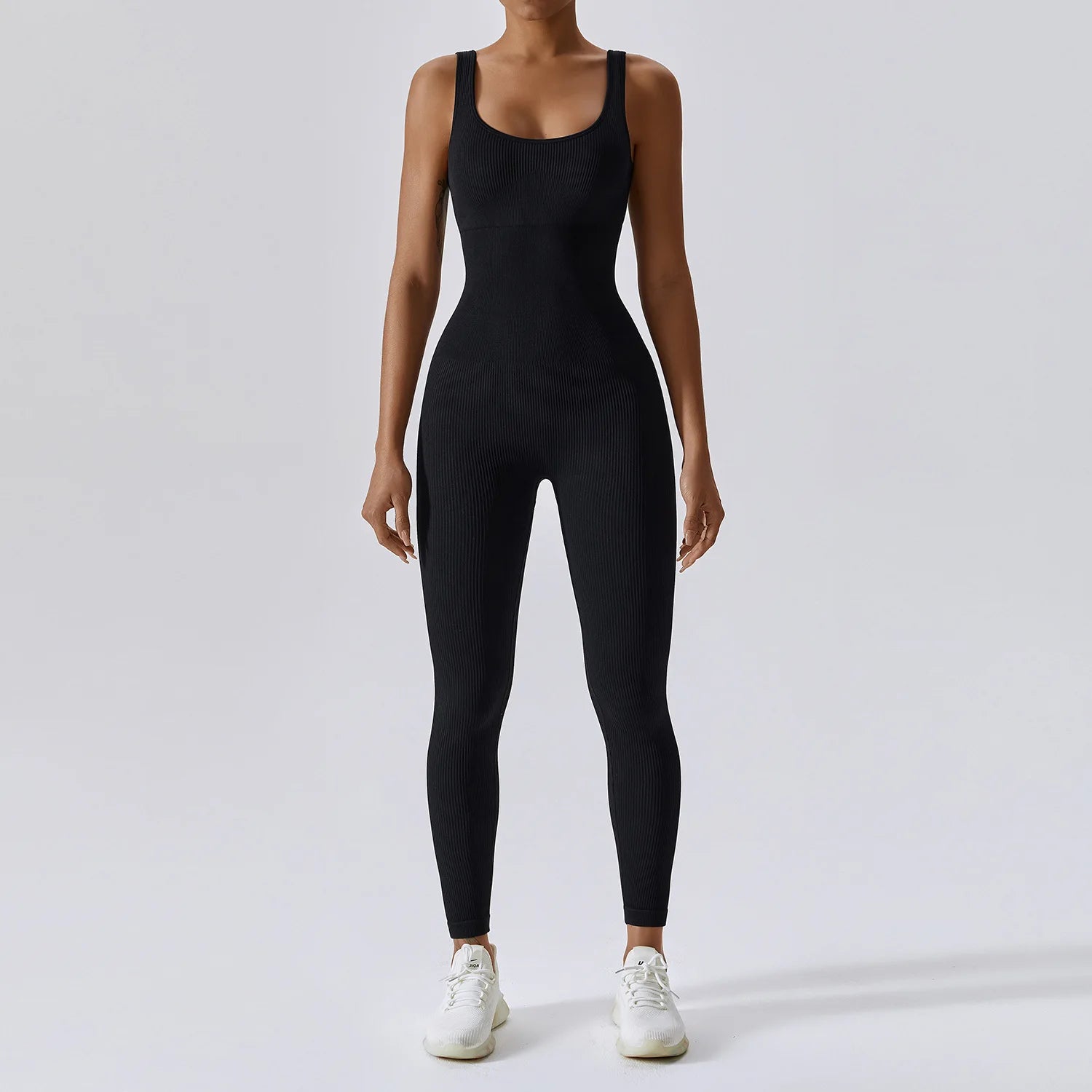 Women's Seamless One-Piece Yoga Suit | Push-Up Belly Tightening Dance Fitness Workout Bodysuit