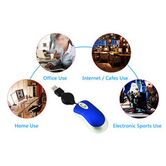 Mini Wired USB Mouse Compact 3 Button Design by Snagg A Gaming Mouse