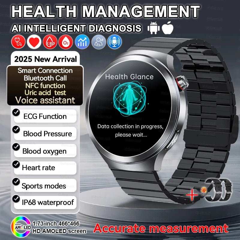 Health Glance Smartwatch by Snagg A Watch