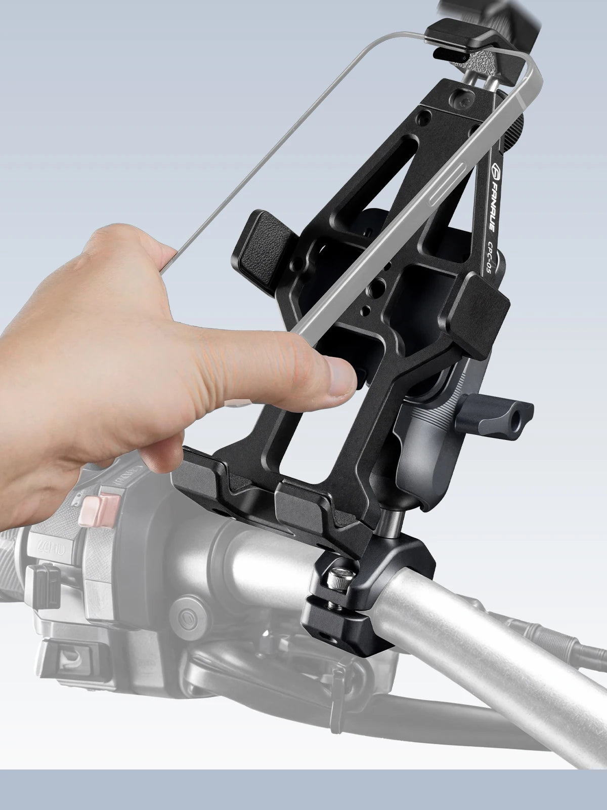 Motorcycle Phone Holder by Snagg A Phone Holder