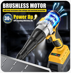 Brushless Electric Rivet Gun Cordless 3.2-4.8mm Automatic Riveting Power Tool for Dewalt 20V Battery