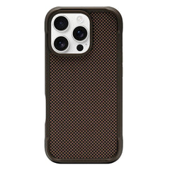 Luxury Lattice Woven MagSafe Hard Shockproof Case – iPhone 17 Series