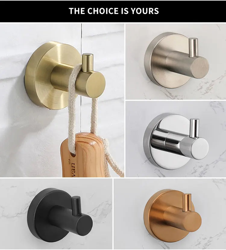 Stainless Steel Wall Hook by Snagg A Hook