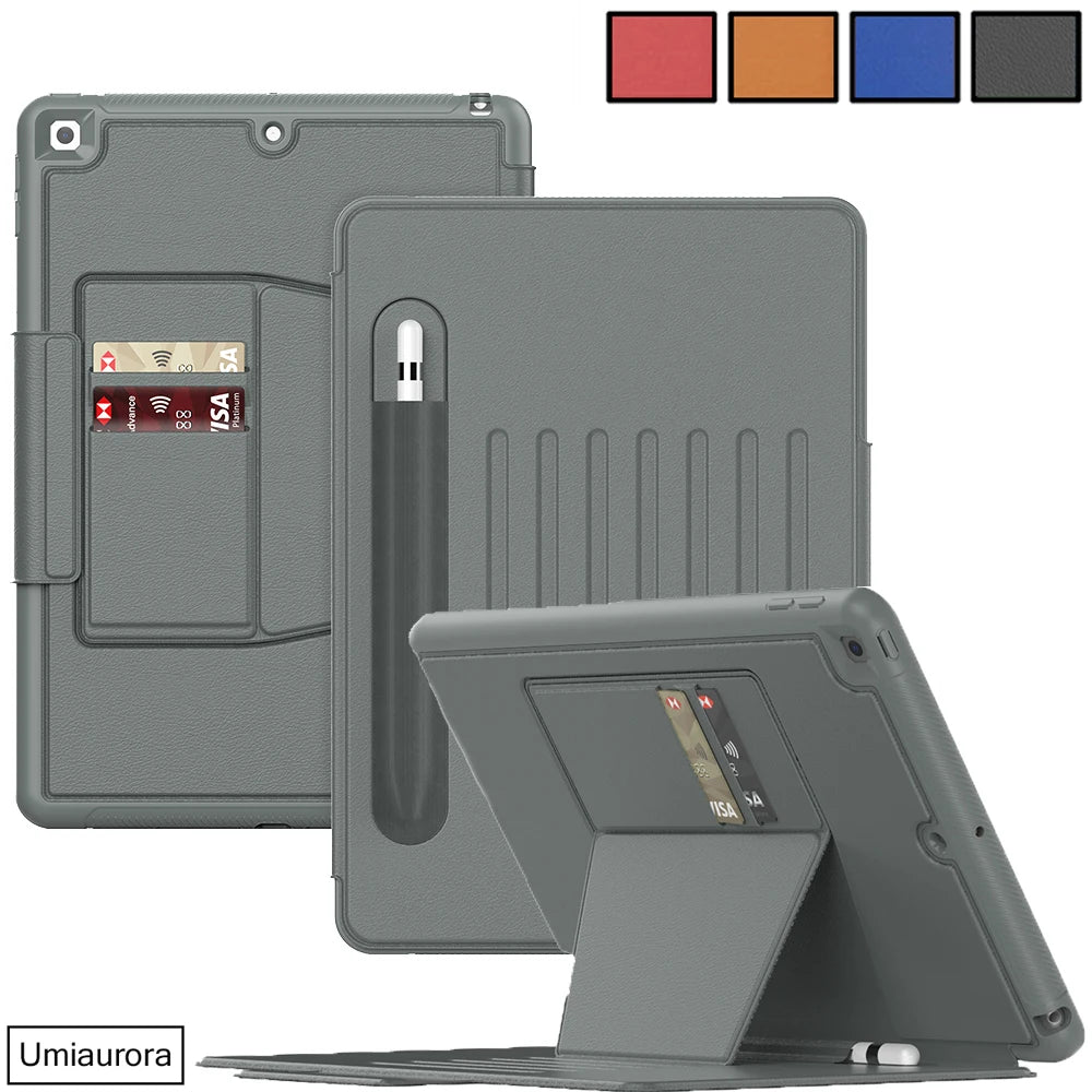 Flip Smart Tablet Case Stand Shockproof For iPad 5th To 11th by Snagg An iPad Case