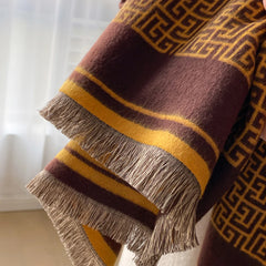 Double Sided Cashmere Feel Scarf For Women