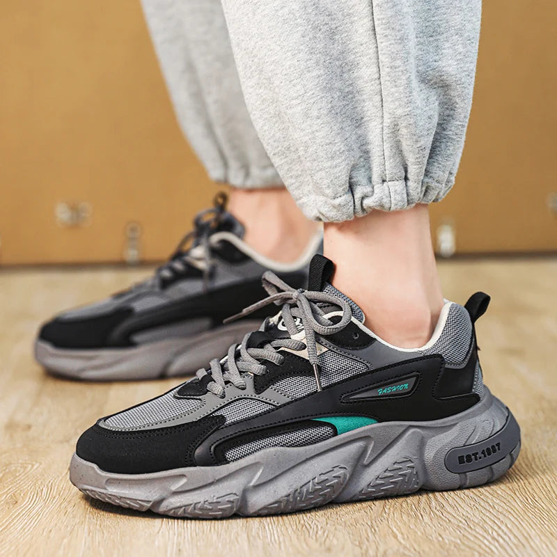 Men’s Versatile Clunky Sneakers by Snagg A Shoes