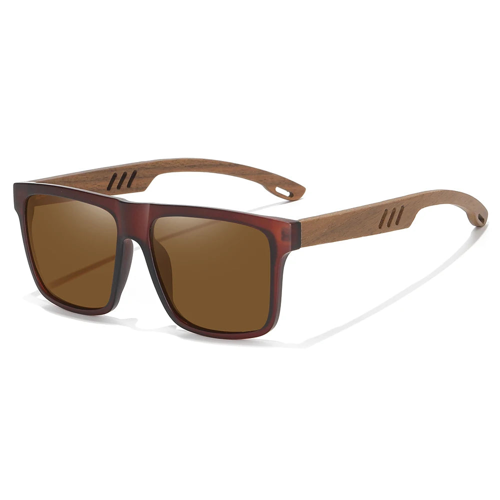 Wooden Polarized Sunglasses by Snagg It Sunglasses