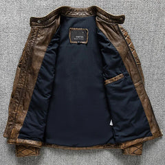 Vintage Men’s Leather Jacket by Snagg A Jacket